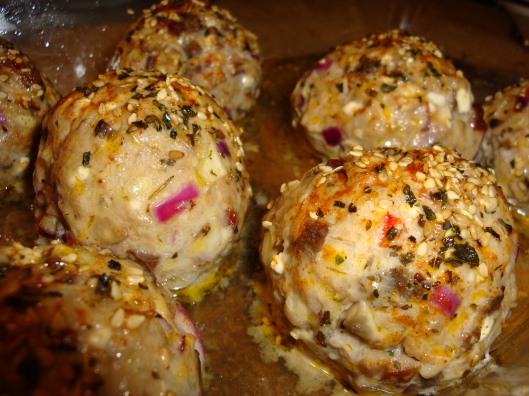Baked Spicy Meatballs